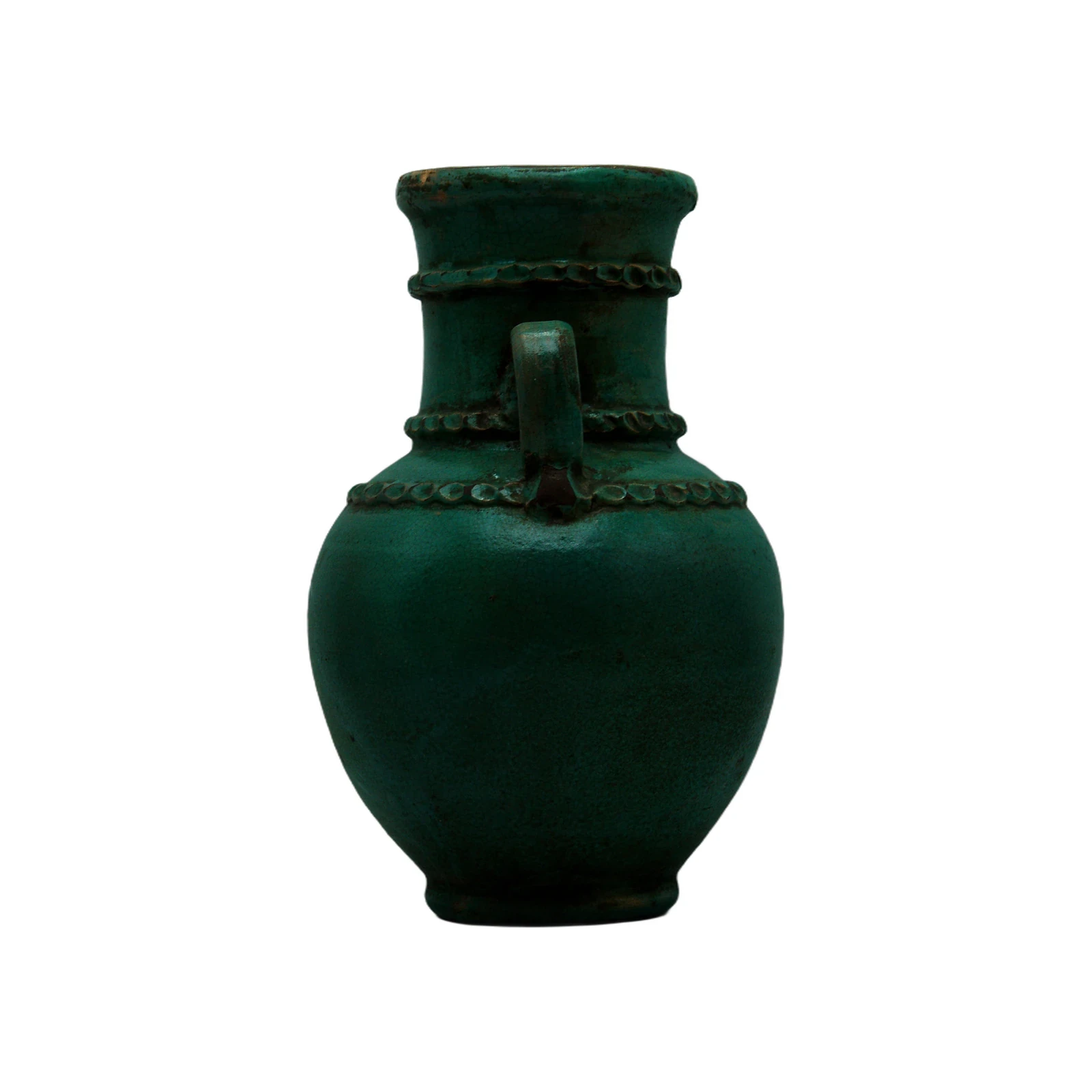 Vase Vert Anses - marokkanisches Kunsthandwerk TAZZRA Marrakesch Vase Vert Anses - marokkanisches Kunsthandwerk TAZZRA Marrakesch