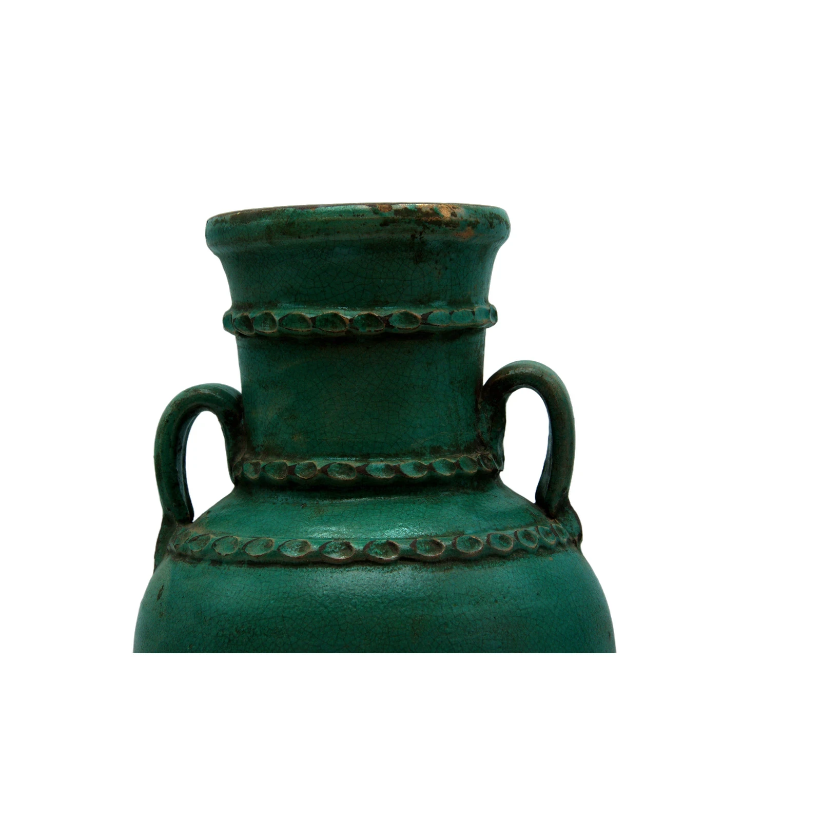 Vase Vert Anses - marokkanisches Kunsthandwerk TAZZRA Marrakesch Vase Vert Anses - marokkanisches Kunsthandwerk TAZZRA Marrakesch