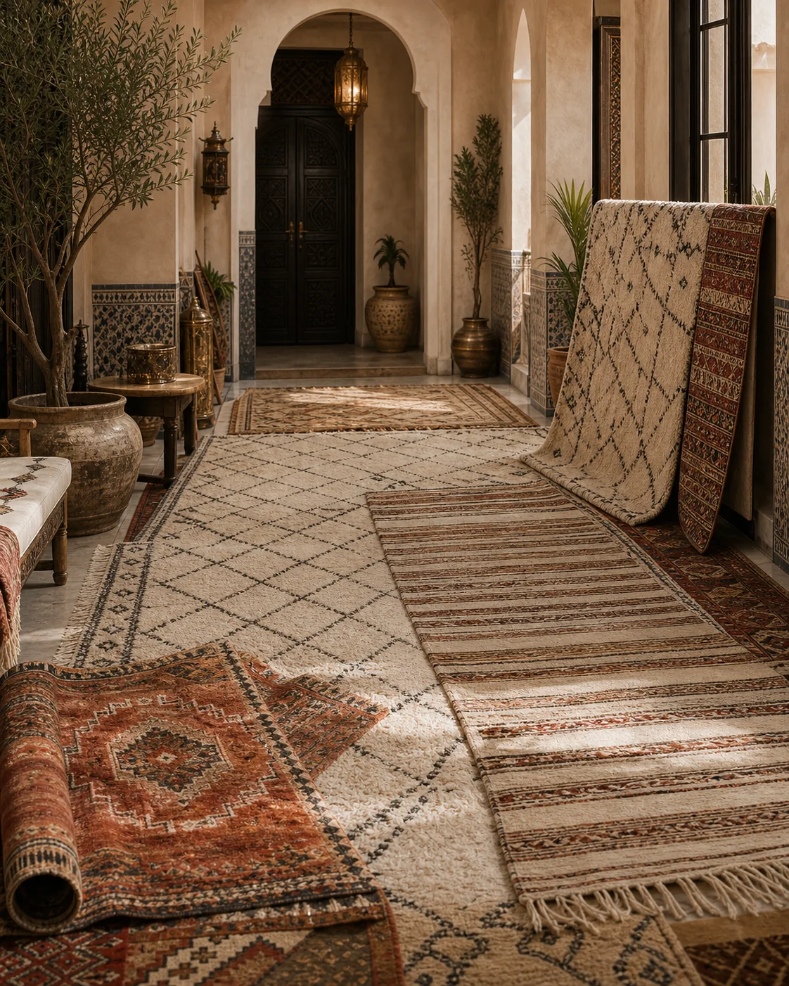 Tapis vintage et runners marocains TAZZRA Marrakech
