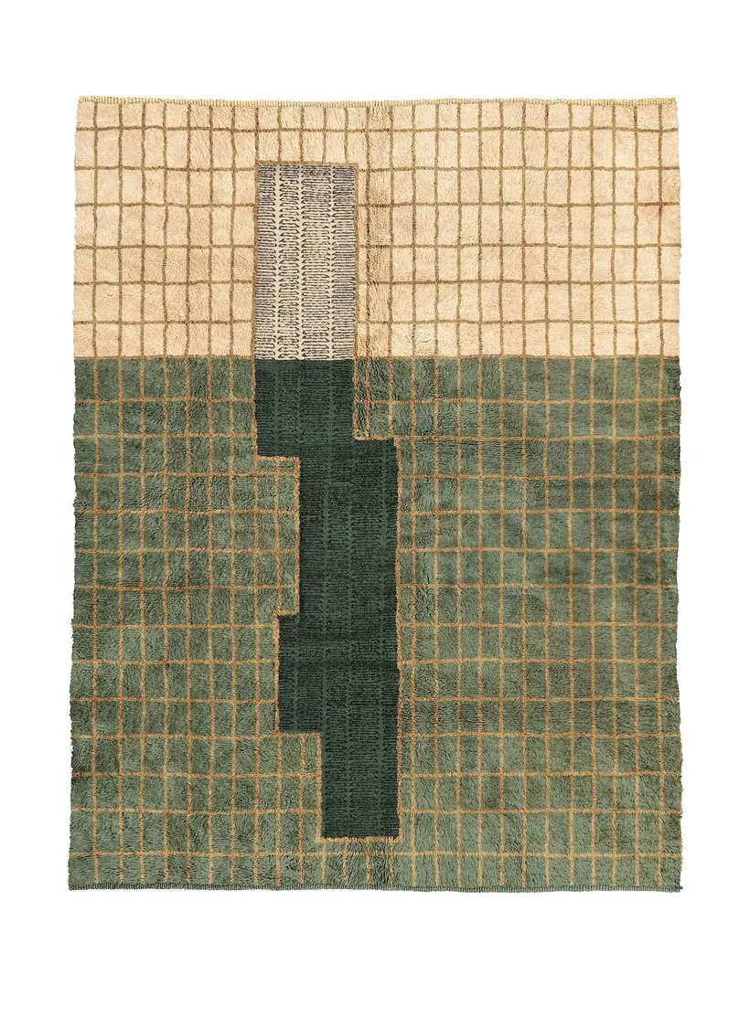 Amalu Safran - tapis marocain fait main TAZZRA Marrakech Amalu Safran - tapis marocain fait main TAZZRA Marrakech