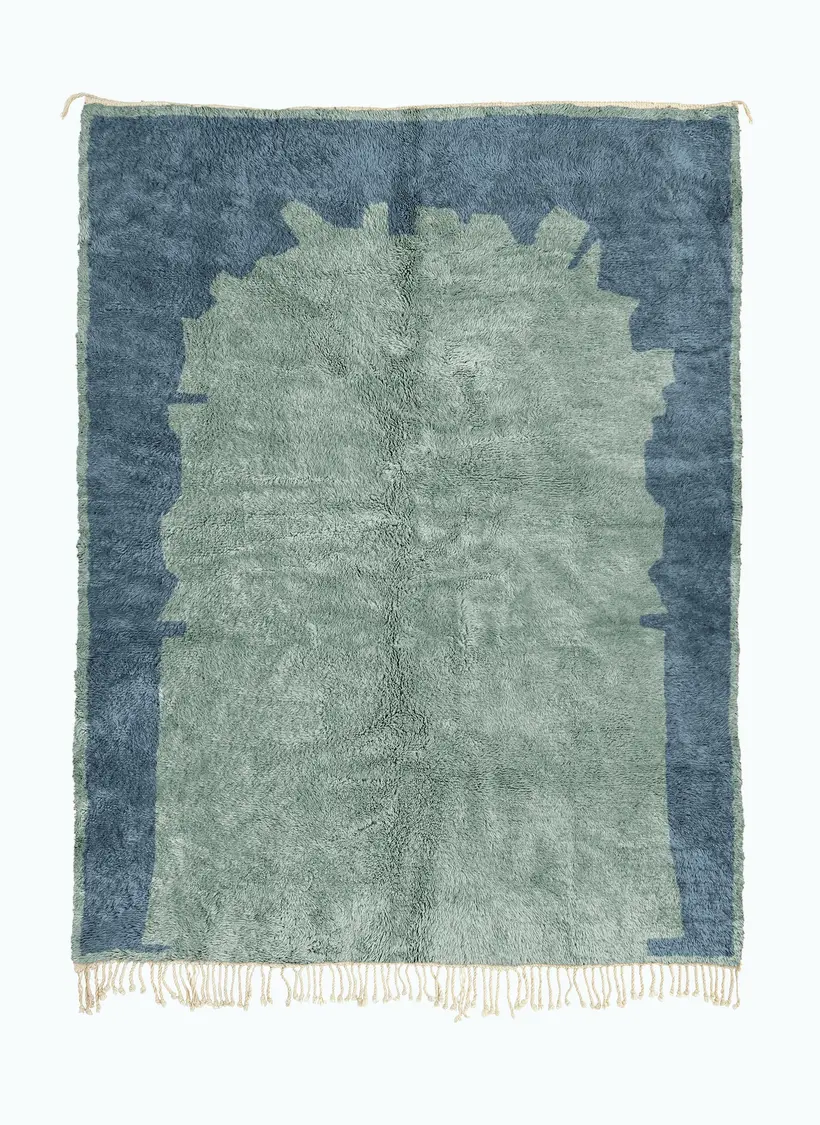 Ayour Majorelle - tapis marocain fait main TAZZRA Marrakech Ayour Majorelle - tapis marocain fait main TAZZRA Marrakech