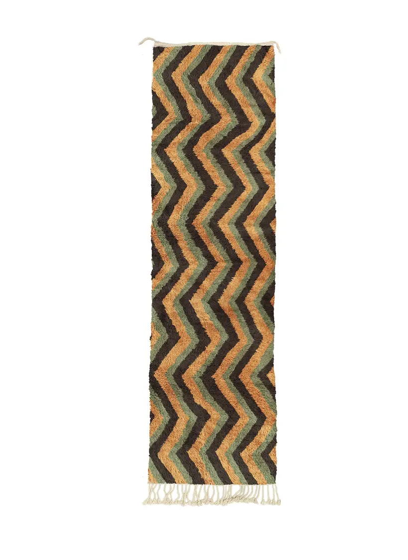 Amlal Tadelakt Runner - tapis marocain fait main TAZZRA Marrakech Amlal Tadelakt Runner - tapis marocain fait main TAZZRA Marrakech