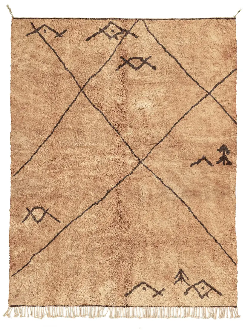 Anzar Argane - tapis marocain fait main TAZZRA Marrakech Anzar Argane - tapis marocain fait main TAZZRA Marrakech