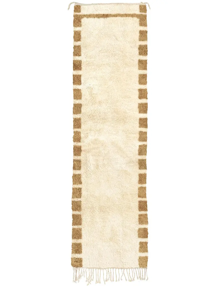 Ziri Rimal Runner - tapis marocain fait main TAZZRA Marrakech Ziri Rimal Runner - tapis marocain fait main TAZZRA Marrakech