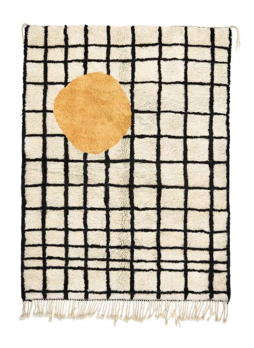 Ayour Safran - tapis marocain fait main TAZZRA Marrakech Ayour Safran - tapis marocain fait main TAZZRA Marrakech