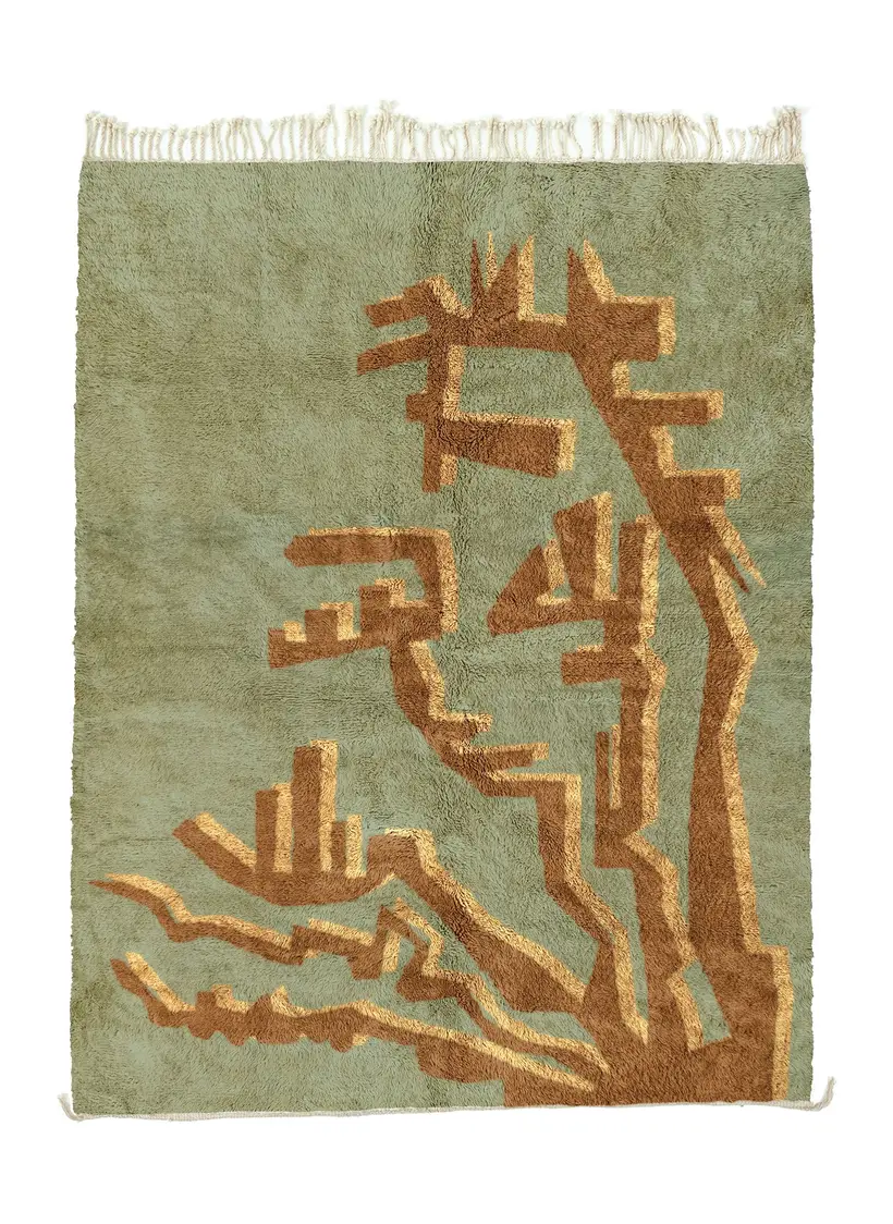 Dihya Argane II - tapis marocain fait main TAZZRA Marrakech Dihya Argane II - tapis marocain fait main TAZZRA Marrakech