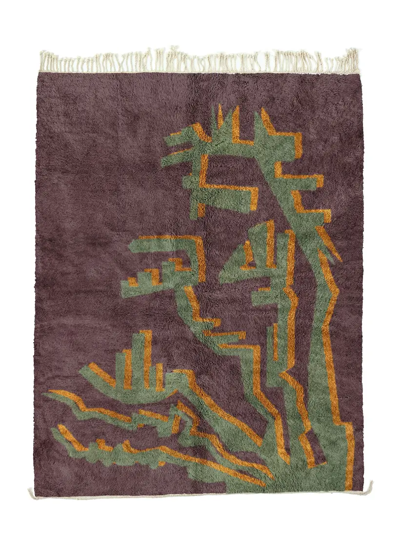 Targa Nakhla - tapis marocain fait main TAZZRA Marrakech Targa Nakhla - tapis marocain fait main TAZZRA Marrakech