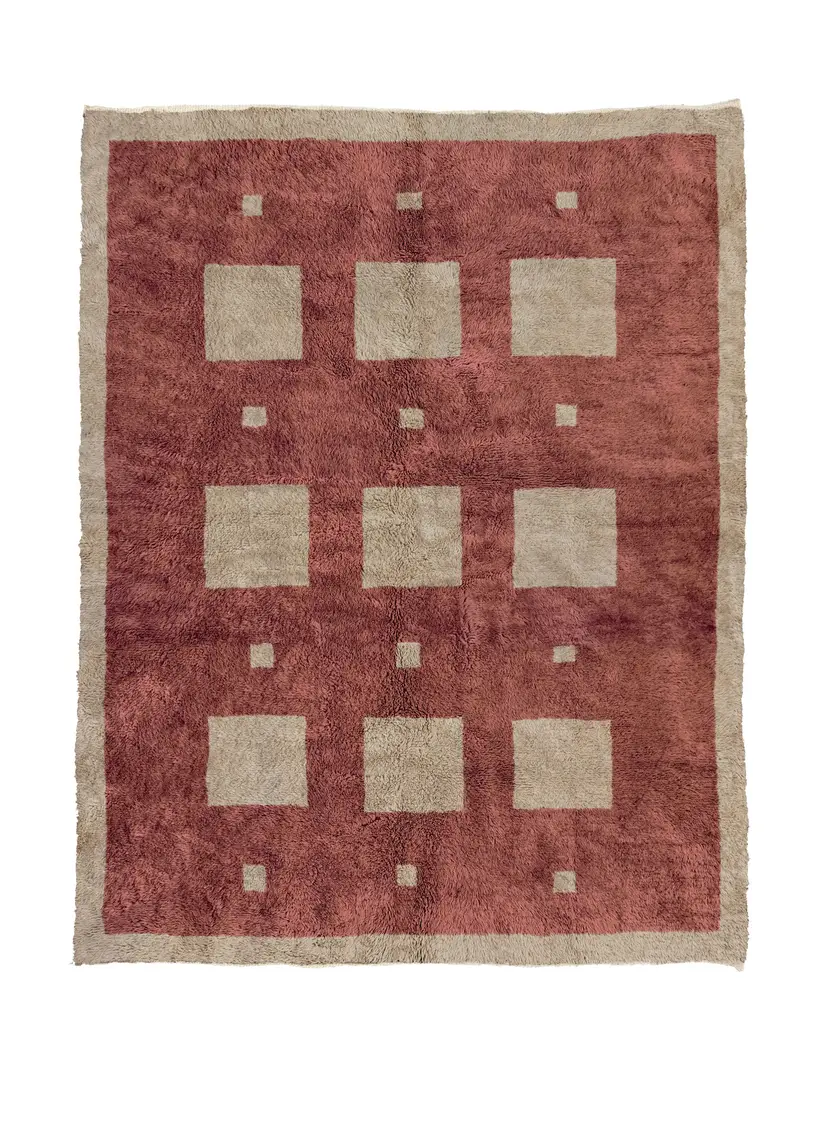 Tifawt Henna - tapis marocain fait main TAZZRA Marrakech Tifawt Henna - tapis marocain fait main TAZZRA Marrakech