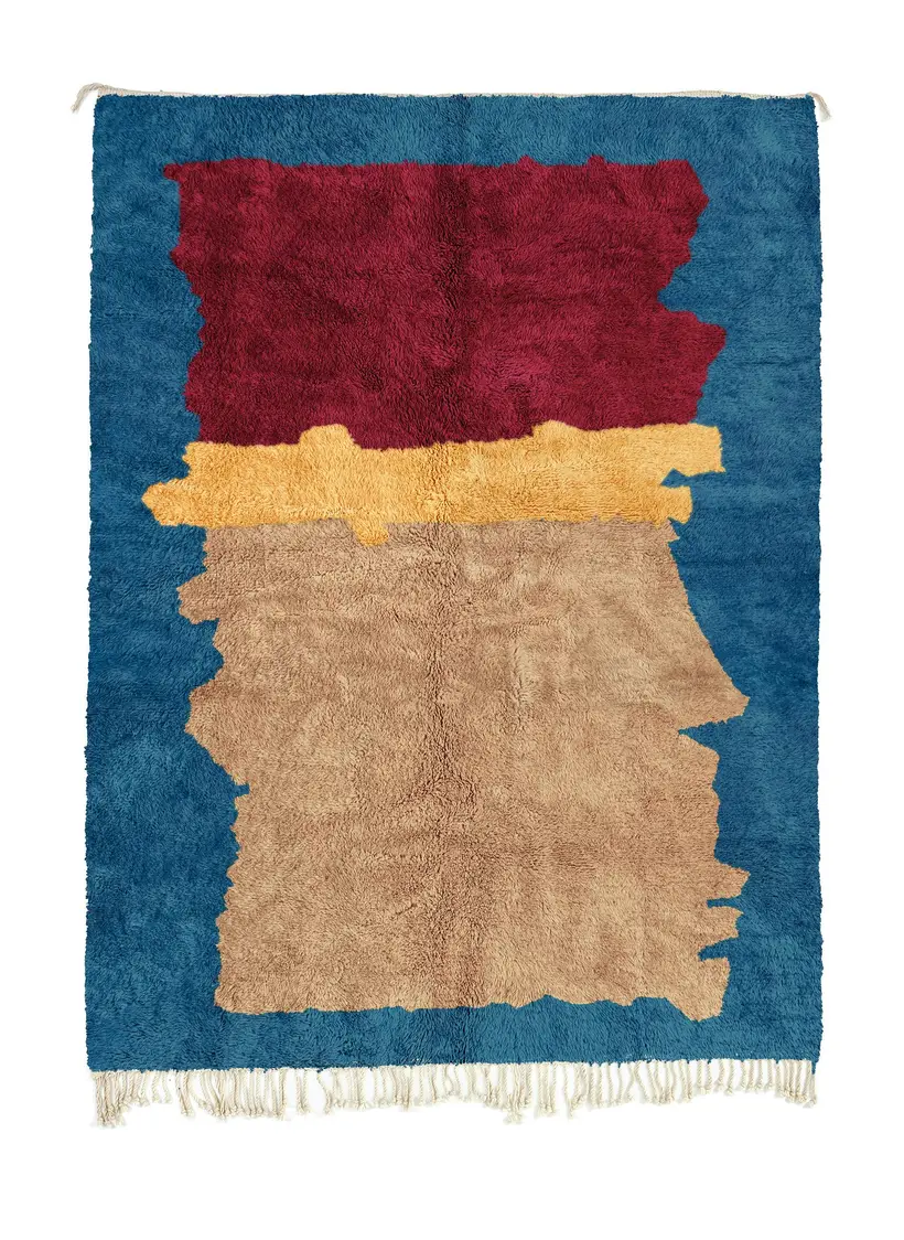 Dihya Majorelle II - tapis marocain fait main TAZZRA Marrakech Dihya Majorelle II - tapis marocain fait main TAZZRA Marrakech