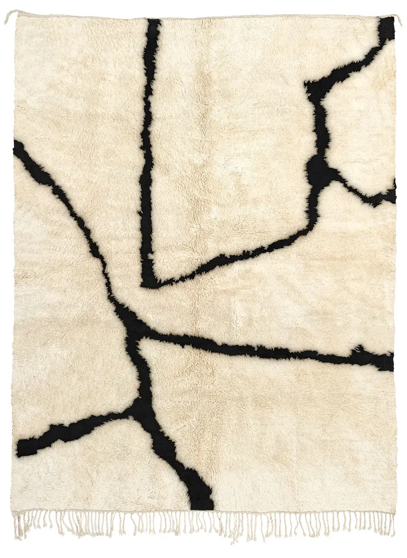 Azul Amlal III - tapis marocain fait main TAZZRA Marrakech Azul Amlal III - tapis marocain fait main TAZZRA Marrakech