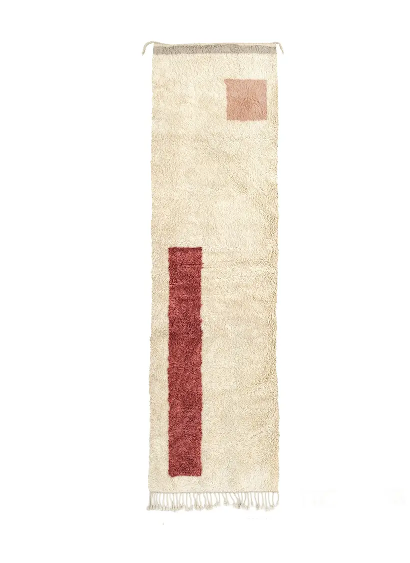 Adrar Tadelakt Runner - tapis marocain fait main TAZZRA Marrakech Adrar Tadelakt Runner - tapis marocain fait main TAZZRA Marrakech