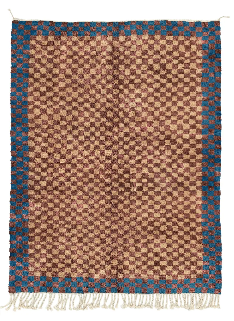 Ayour Majorelle III - tapis marocain fait main TAZZRA Marrakech Ayour Majorelle III - tapis marocain fait main TAZZRA Marrakech