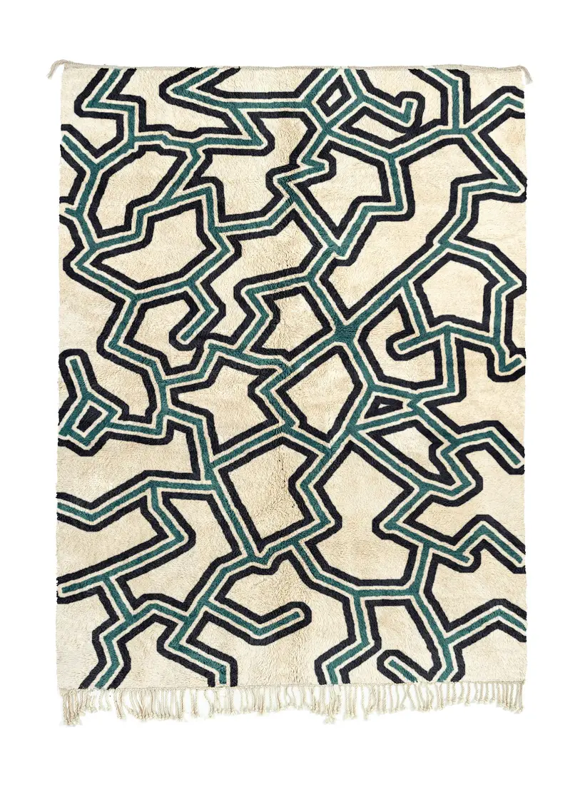 Dihya Nakhla - tapis marocain fait main TAZZRA Marrakech Dihya Nakhla - tapis marocain fait main TAZZRA Marrakech