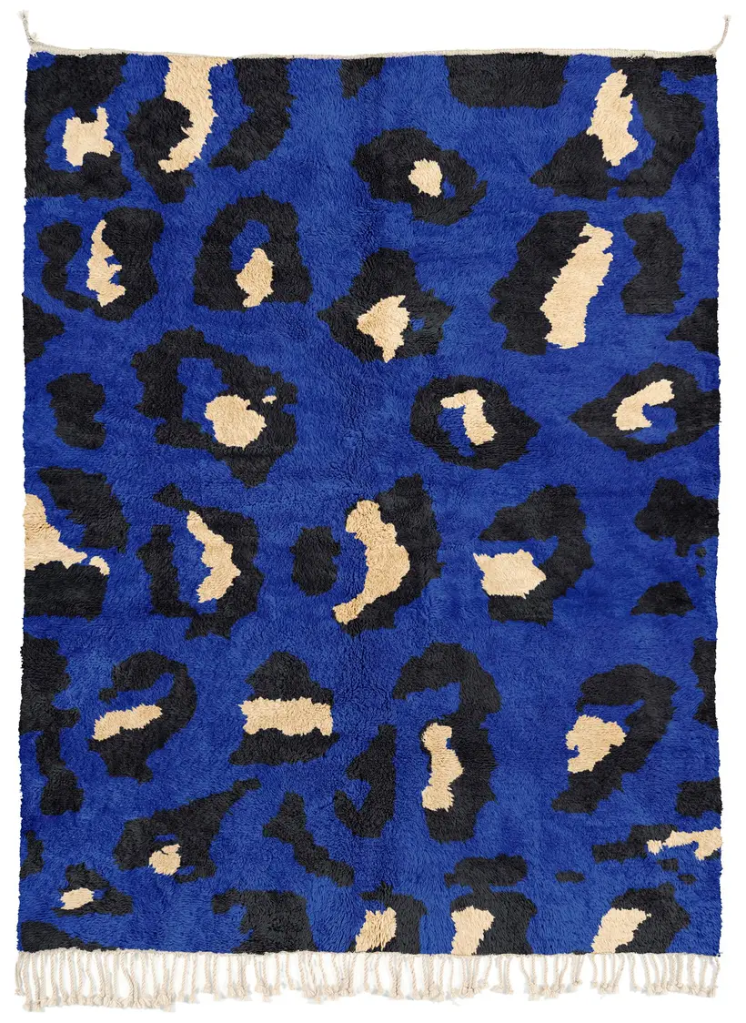 Azul Majorelle II - tapis marocain fait main TAZZRA Marrakech Azul Majorelle II - tapis marocain fait main TAZZRA Marrakech