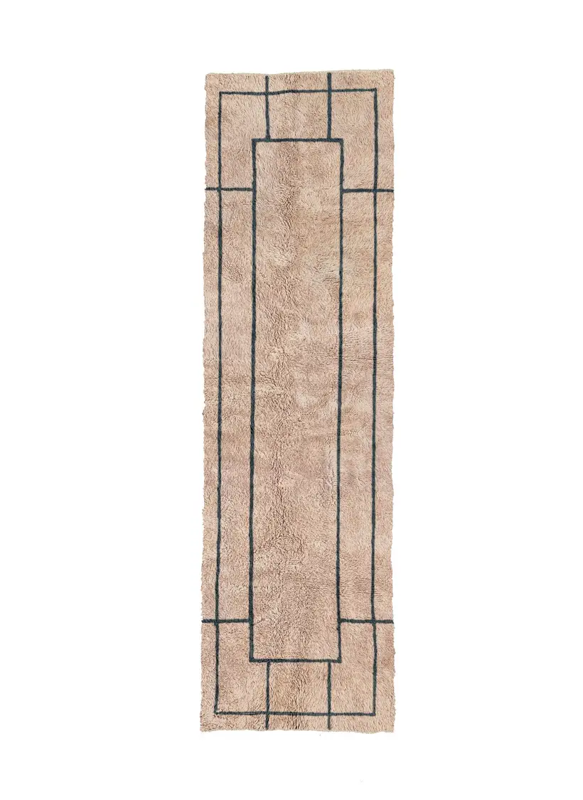 Anzar Majorelle Runner - tapis marocain fait main TAZZRA Marrakech Anzar Majorelle Runner - tapis marocain fait main TAZZRA Marrakech