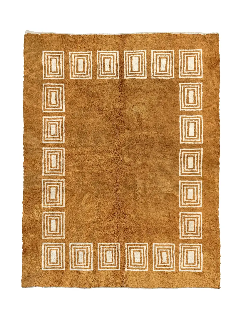 Amalu Safran III - tapis marocain fait main TAZZRA Marrakech Amalu Safran III - tapis marocain fait main TAZZRA Marrakech