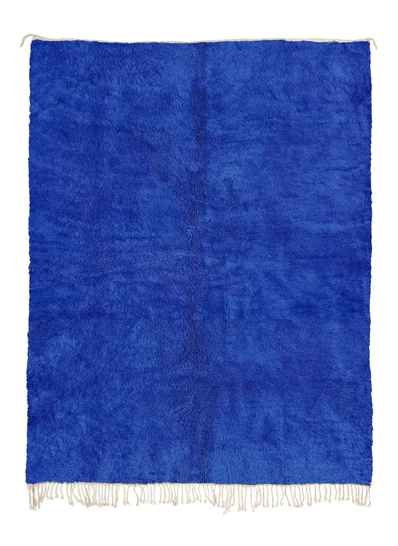 Tamesna Majorelle - tapis marocain fait main TAZZRA Marrakech Tamesna Majorelle - tapis marocain fait main TAZZRA Marrakech