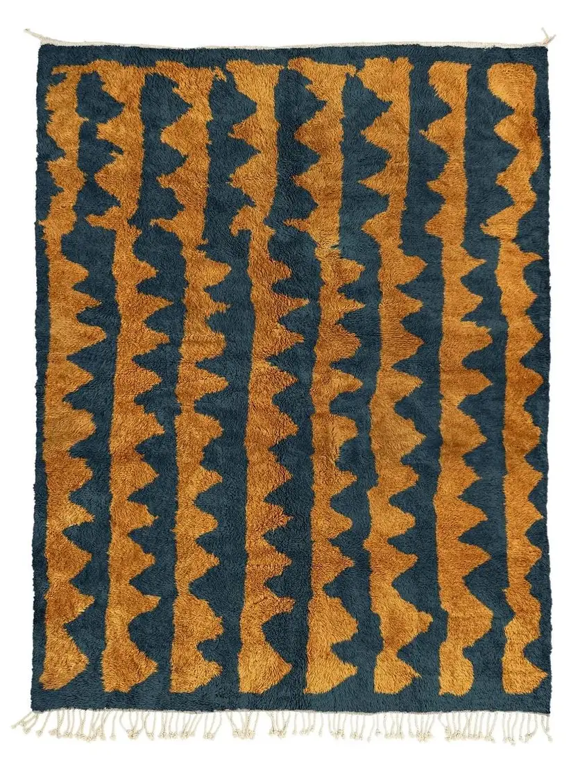 Tamesna Safran II - tapis marocain fait main TAZZRA Marrakech Tamesna Safran II - tapis marocain fait main TAZZRA Marrakech