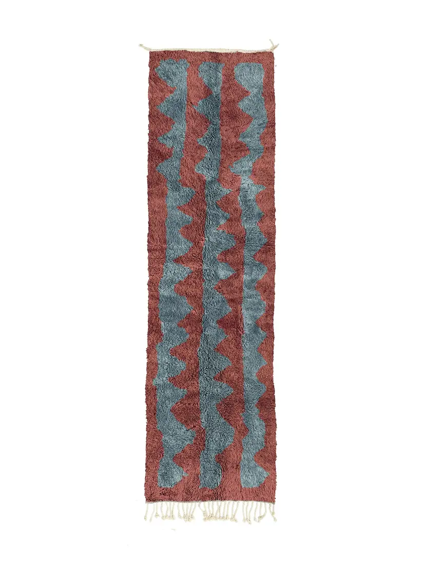 Izil Henna Runner - tapis marocain fait main TAZZRA Marrakech Izil Henna Runner - tapis marocain fait main TAZZRA Marrakech