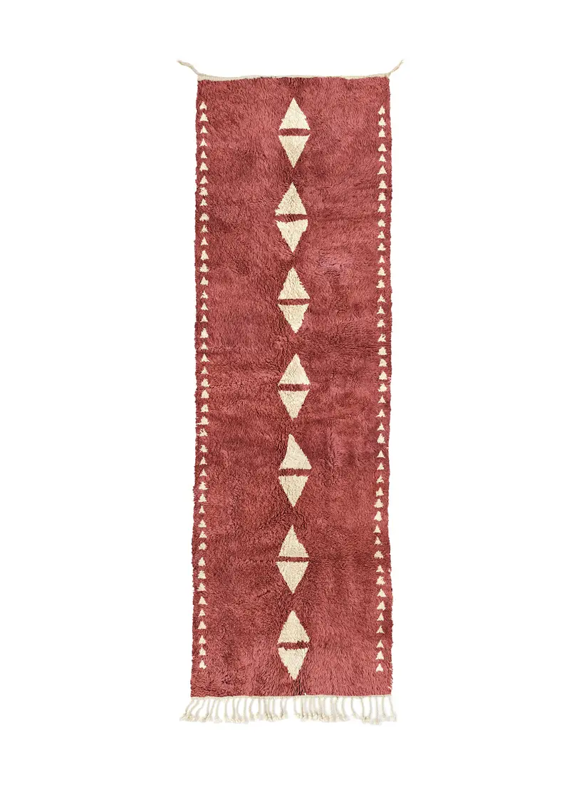 Yuba Tadelakt Runner - tapis marocain fait main TAZZRA Marrakech Yuba Tadelakt Runner - tapis marocain fait main TAZZRA Marrakech