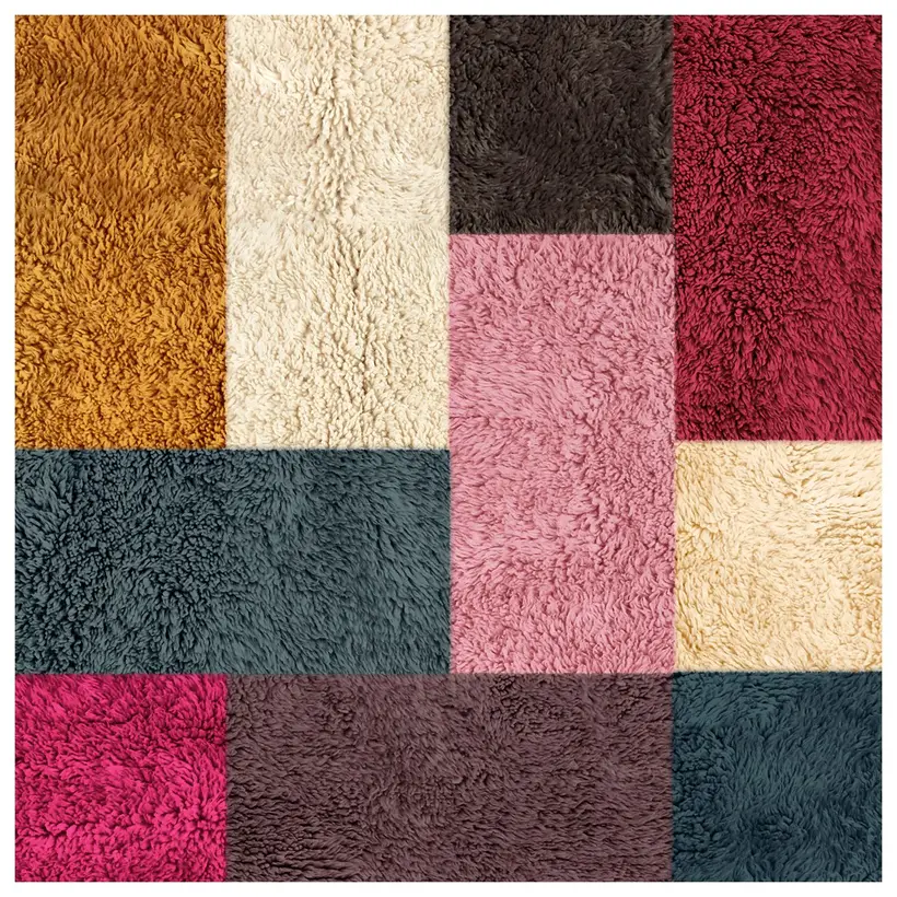 Tifawt Tadelakt Pompon - tapis marocain fait main TAZZRA Marrakech Tifawt Tadelakt Pompon - tapis marocain fait main TAZZRA Marrakech
