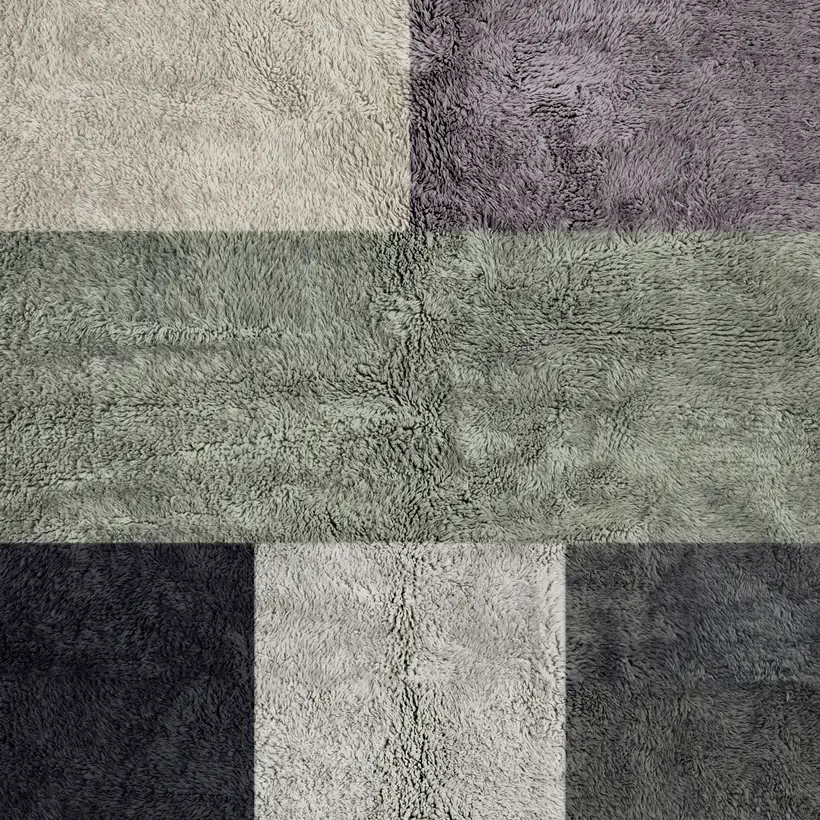 Amalu Onyx Pompon - tapis marocain fait main TAZZRA Marrakech Amalu Onyx Pompon - tapis marocain fait main TAZZRA Marrakech
