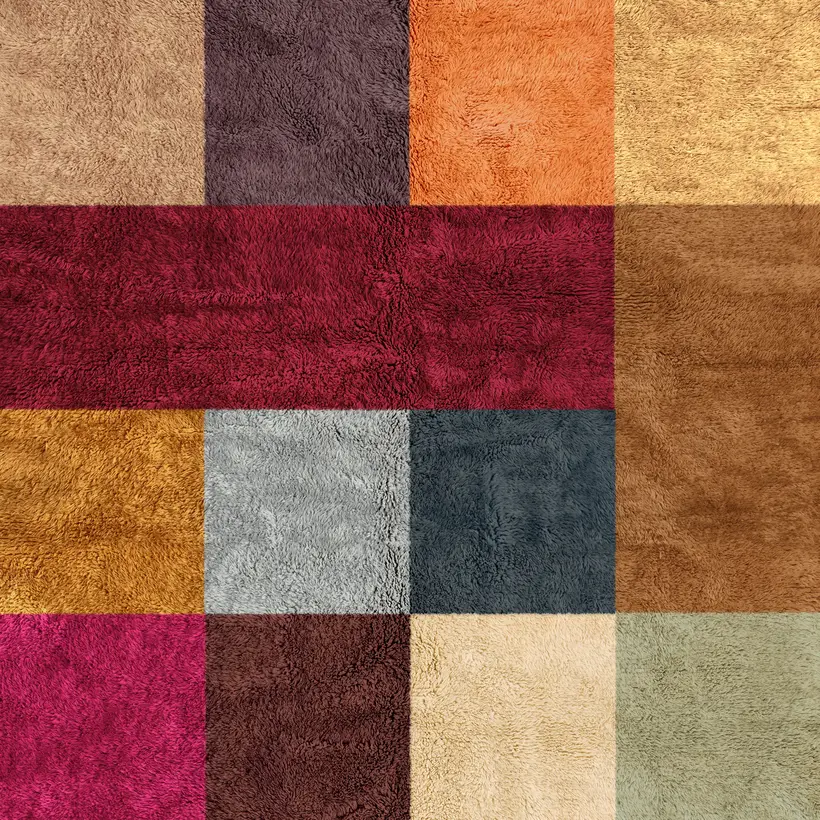 Targa Dune Pompon - tapis marocain fait main TAZZRA Marrakech Targa Dune Pompon - tapis marocain fait main TAZZRA Marrakech