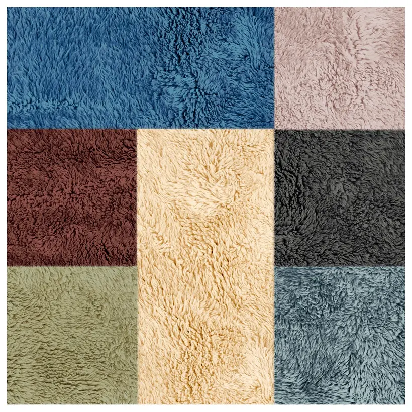 Tiziri Tafilalet Pompon - tapis marocain fait main TAZZRA Marrakech Tiziri Tafilalet Pompon - tapis marocain fait main TAZZRA Marrakech