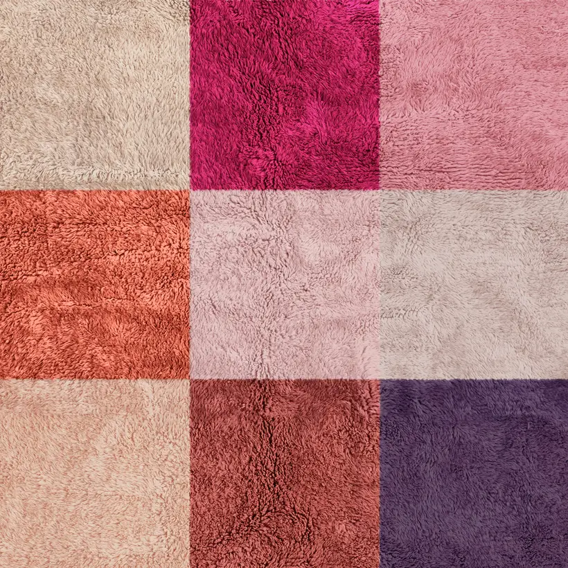 Targa Safa Pompon - tapis marocain fait main TAZZRA Marrakech Targa Safa Pompon - tapis marocain fait main TAZZRA Marrakech