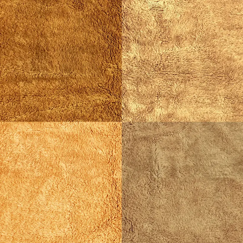 Tayri Safran Pompon - tapis marocain fait main TAZZRA Marrakech Tayri Safran Pompon - tapis marocain fait main TAZZRA Marrakech