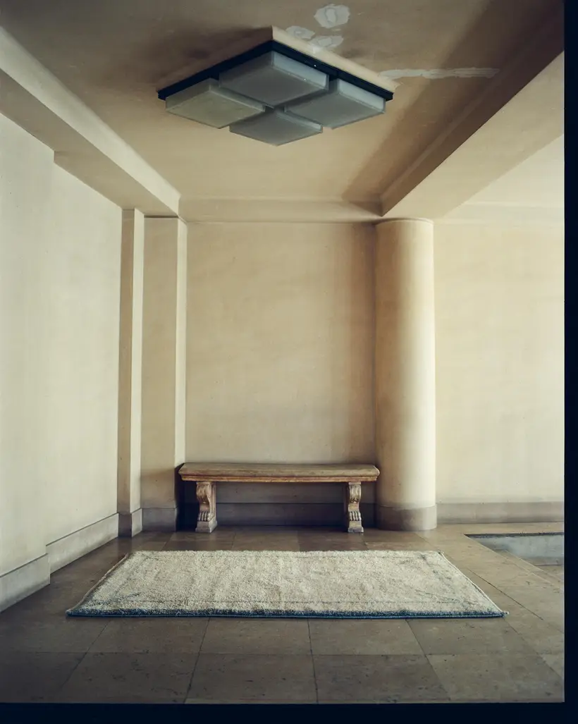 Rencontre Runner Gris Cendre Avorio - handmade Moroccan rug by TAZZRA Marrakech