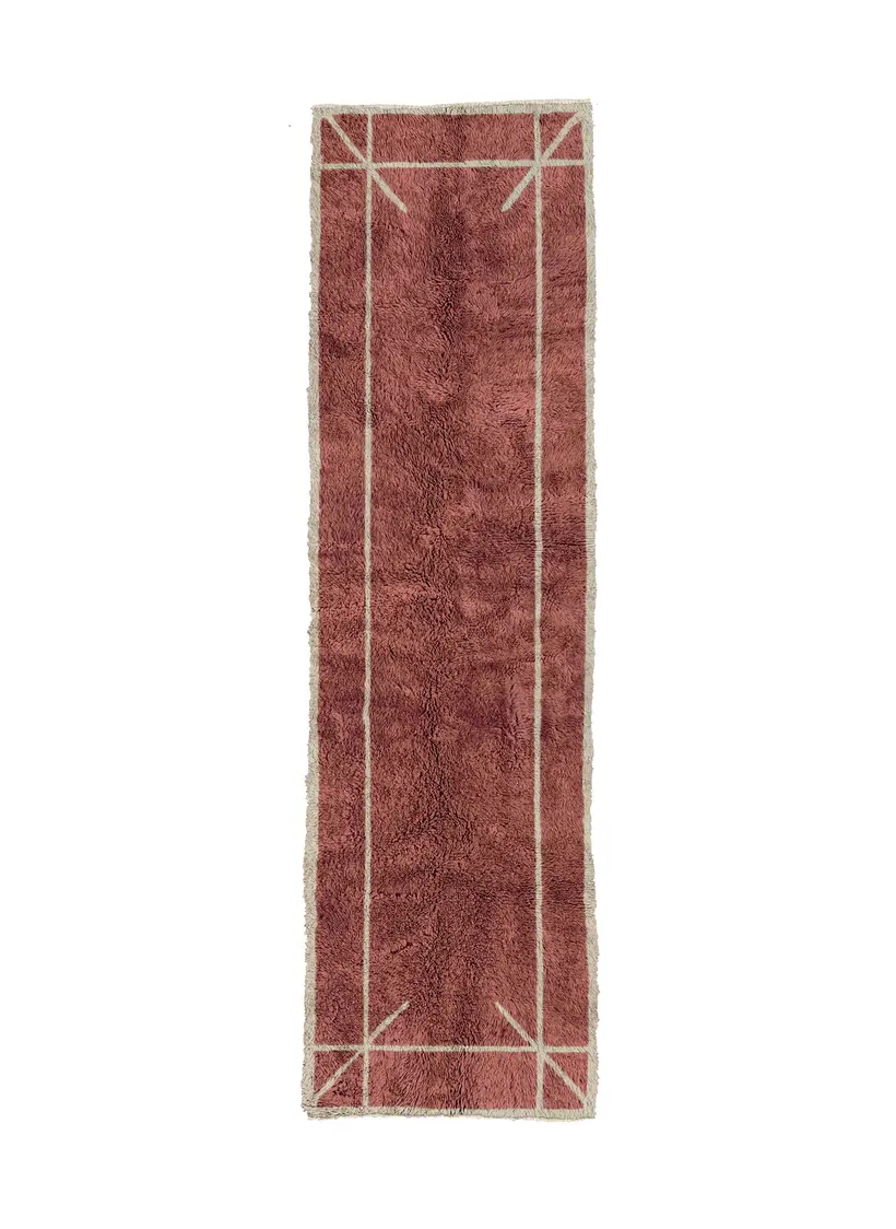Tayri Henna Runner - tapis marocain fait main TAZZRA Marrakech Tayri Henna Runner - tapis marocain fait main TAZZRA Marrakech
