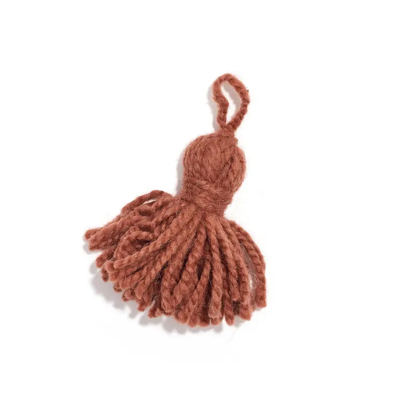Yuba Henna Pompon - tapis marocain fait main TAZZRA Marrakech Yuba Henna Pompon - tapis marocain fait main TAZZRA Marrakech