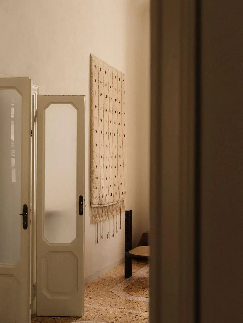 Spirito Natural Wool Sienna - tapis marocain fait main TAZZRA Marrakech