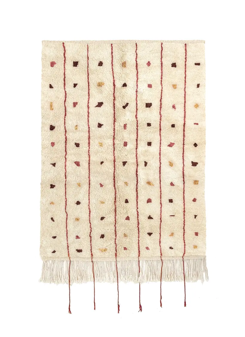 Tamda Tadelakt - tapis marocain fait main TAZZRA Marrakech Tamda Tadelakt - tapis marocain fait main TAZZRA Marrakech