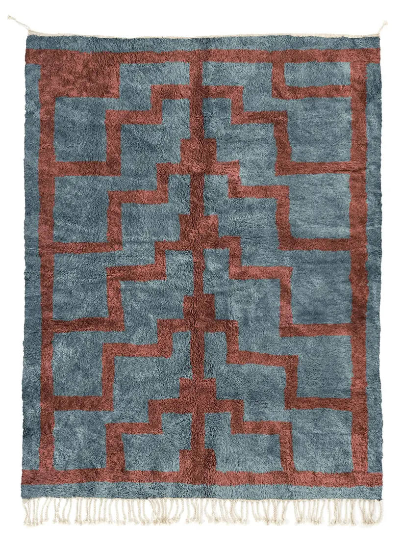 Ziri Henna III - tapis marocain fait main TAZZRA Marrakech Ziri Henna III - tapis marocain fait main TAZZRA Marrakech