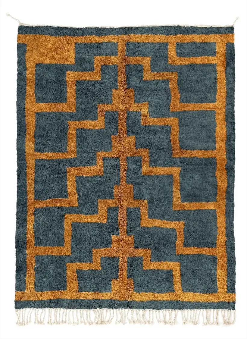 Tamesna Safran III - tapis marocain fait main TAZZRA Marrakech Tamesna Safran III - tapis marocain fait main TAZZRA Marrakech