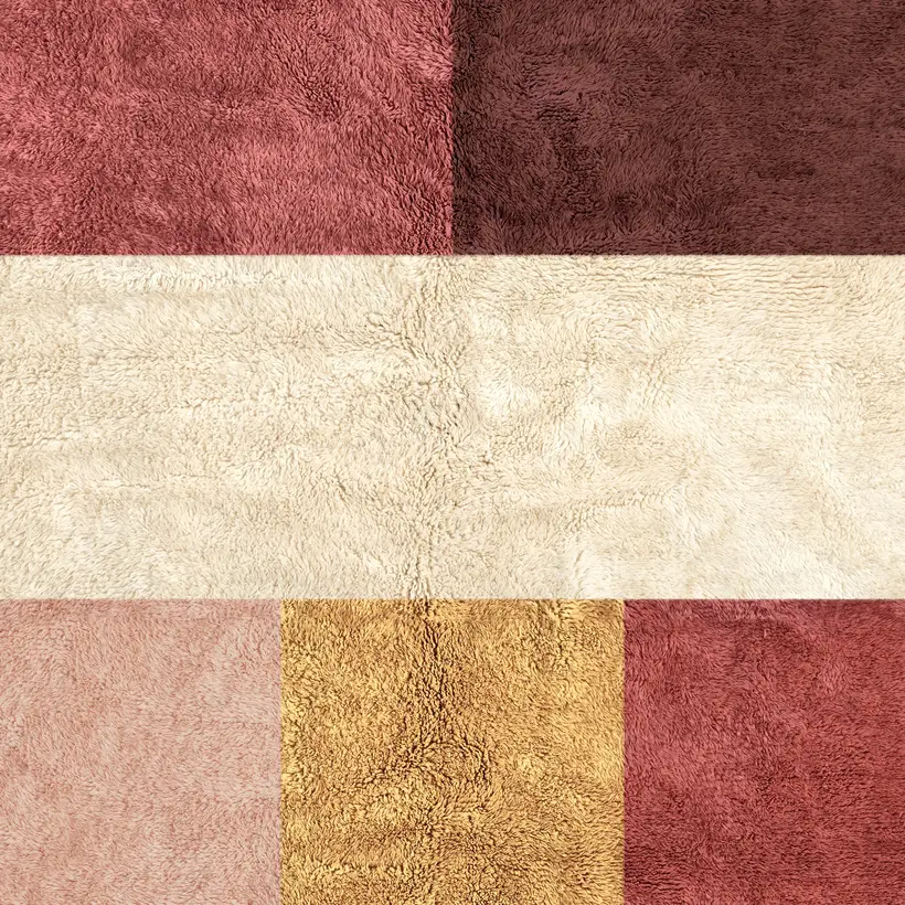Tanirt Rimal Pompon - tapis marocain fait main TAZZRA Marrakech Tanirt Rimal Pompon - tapis marocain fait main TAZZRA Marrakech