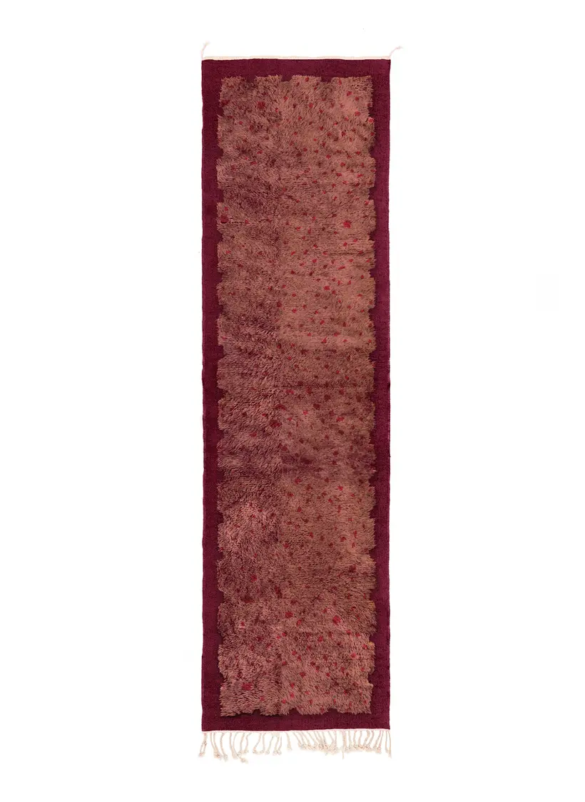 Yuba Qamar Runner - tapis marocain fait main TAZZRA Marrakech Yuba Qamar Runner - tapis marocain fait main TAZZRA Marrakech