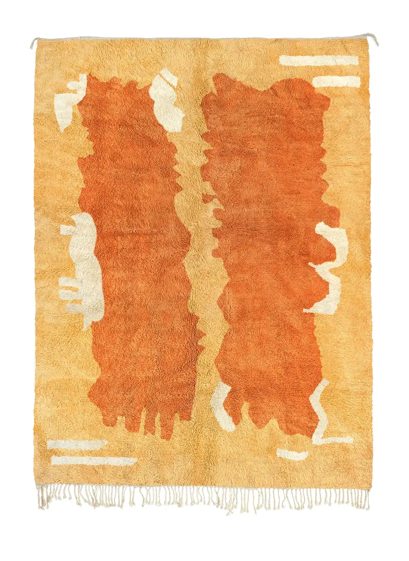 Amlal Safran III - tapis marocain fait main TAZZRA Marrakech Amlal Safran III - tapis marocain fait main TAZZRA Marrakech