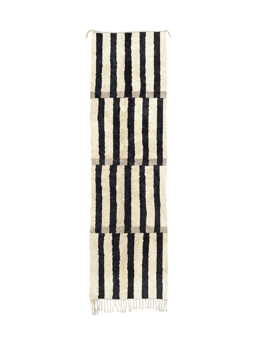 Itri Onyx Runner - tapis marocain fait main TAZZRA Marrakech Itri Onyx Runner - tapis marocain fait main TAZZRA Marrakech