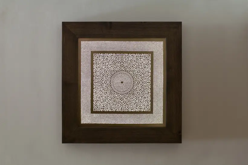 Zellij Tiziri Tadelakt - pièce d’artisanat marocain TAZZRA Marrakech
