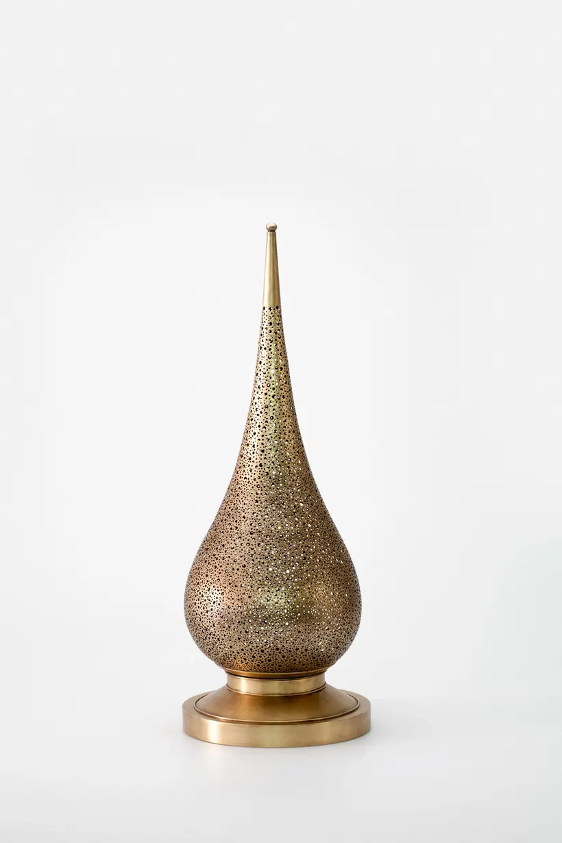 Candle Holder Flame Liquid Light - قطعة حرفية مغربية TAZZRA مراكش Candle Holder Flame Liquid Light - قطعة حرفية مغربية TAZZRA مراكش