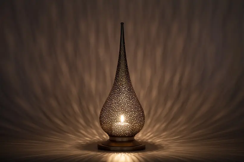 Fanous Amlal Sahara - pièce d’artisanat marocain TAZZRA Marrakech