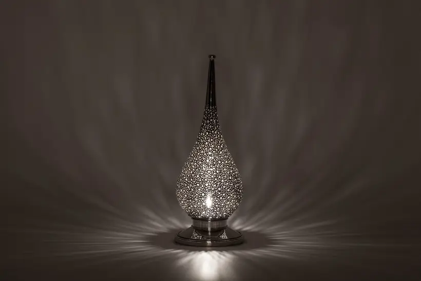 Candle Holder Mini Flame Liquid Light - Moroccan artisan object by TAZZRA Marrakech Candle Holder Mini Flame Liquid Light - Moroccan artisan object by TAZZRA Marrakech