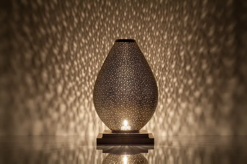 Candleholder Amphora Liquid Light - marokkanisches Kunsthandwerk TAZZRA Marrakesch Candleholder Amphora Liquid Light - marokkanisches Kunsthandwerk TAZZRA Marrakesch