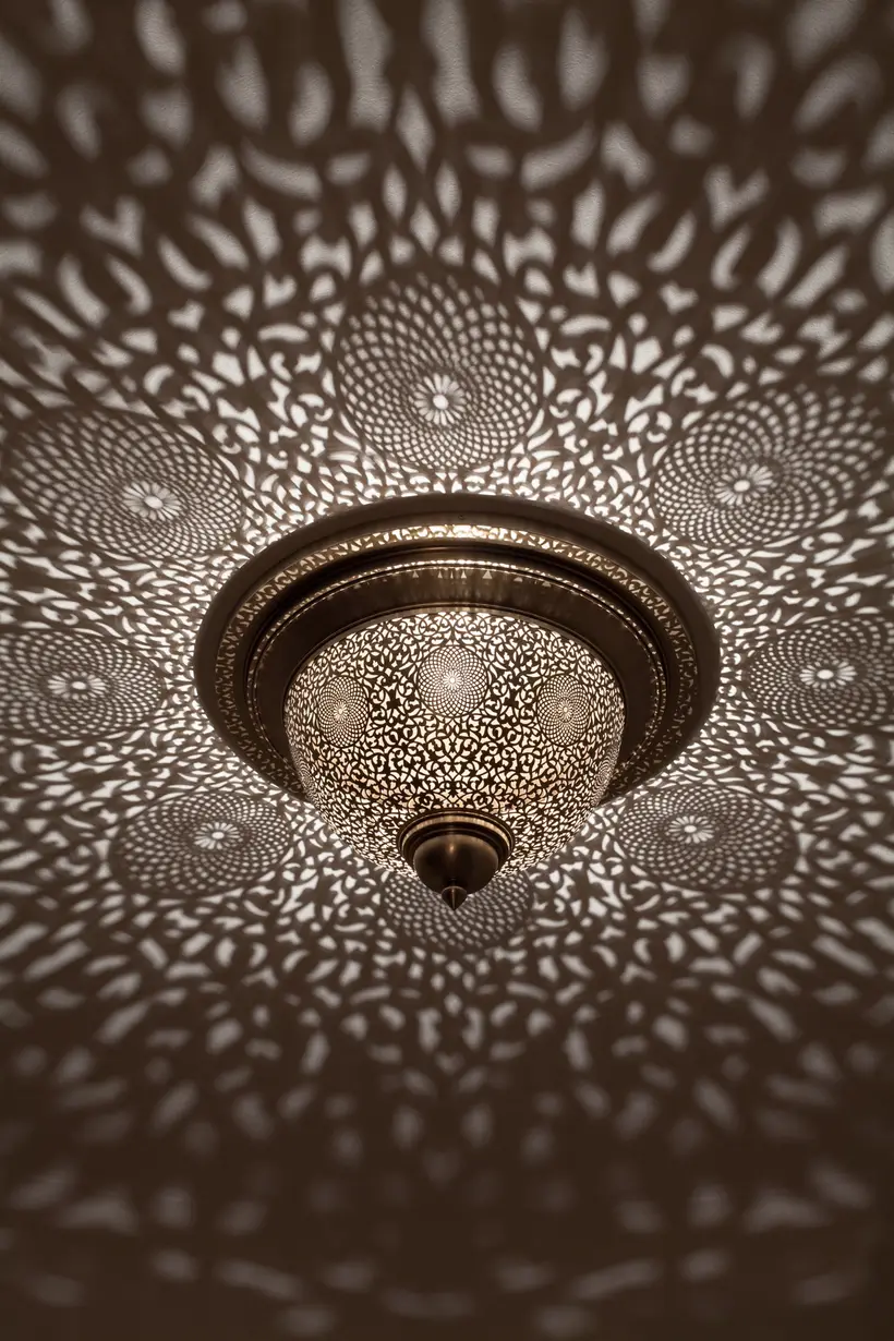 Fanous Tamda Safa - pièce d’artisanat marocain TAZZRA Marrakech
