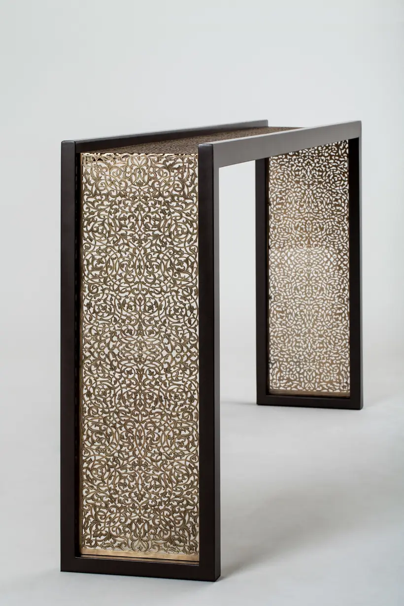 Mida Izil Qamar - pièce d’artisanat marocain TAZZRA Marrakech