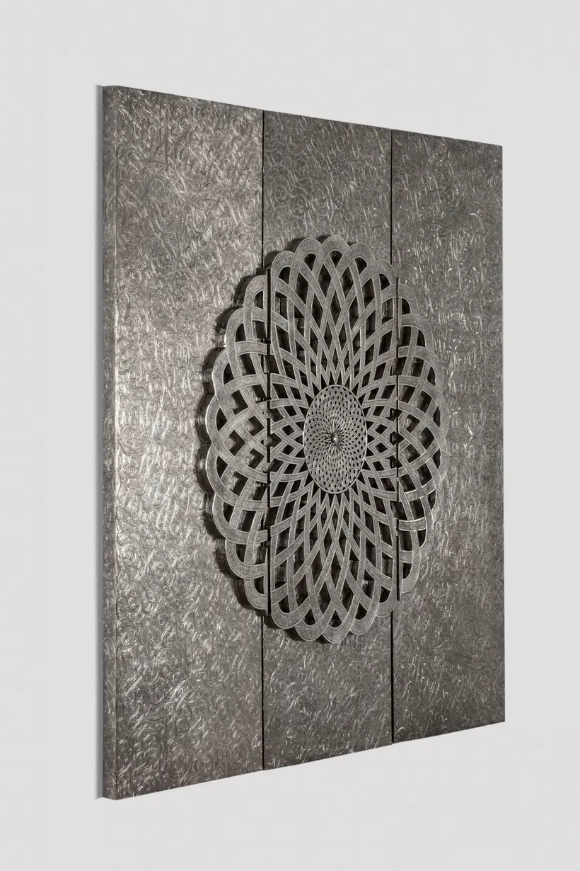Zellij Ziri Qamar - pièce d’artisanat marocain TAZZRA Marrakech