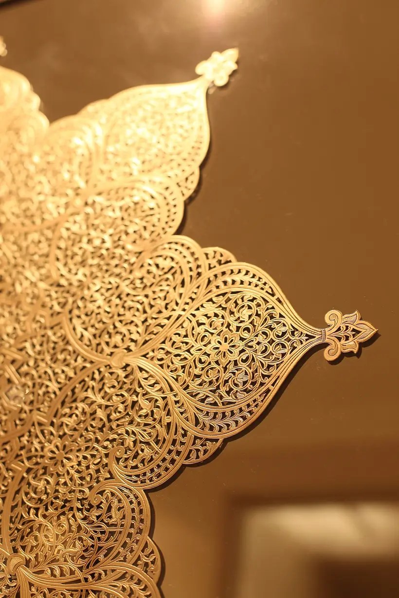 Decorative Wall Art N°13 - Moroccan artisan object by TAZZRA Marrakech Decorative Wall Art N°13 - Moroccan artisan object by TAZZRA Marrakech